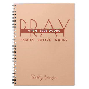 Caderno Espiral Portas Abertas de Reze 2024
