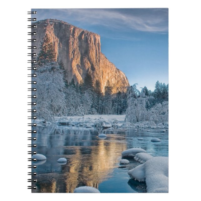 Caderno Espiral Portas em Yosemite (Frente)