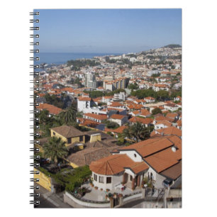 Caderno Espiral Portugal, Ilha da Madeira, Funchal. Teleférico