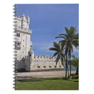 Caderno Espiral Portugal, Lisboa. Torre de Belém, um Patrimônio Mu