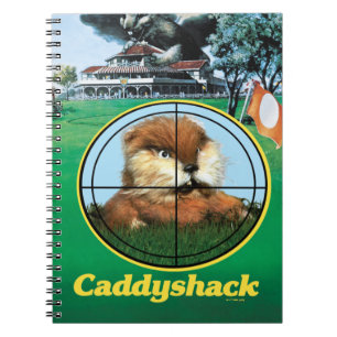 Caderno Espiral Poster de Caddyshack