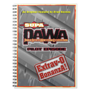 Caderno Espiral Poster do PAWA oficial de uma mão