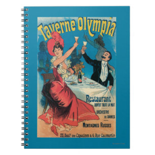 Caderno Espiral Poster do promocional da Olympia de Taverne