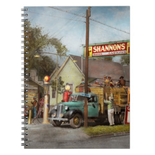 Caderno Espiral Posto de Gasolina - Gasolinas super de Shannon 193