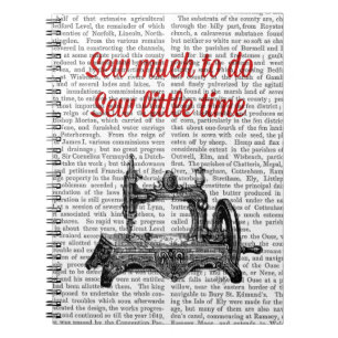 Caderno Espiral Pouco Tempo Ilustração