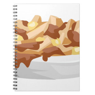 Caderno Espiral poutine