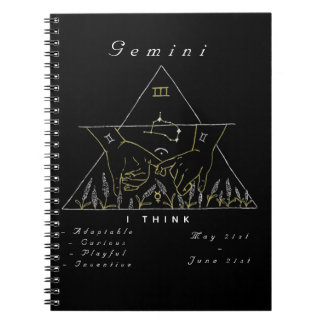 Caderno Espiral 'Powered by Gemini'