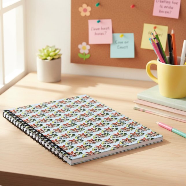 Caderno Espiral powerpuff girls Notebook (Criador carregado)
