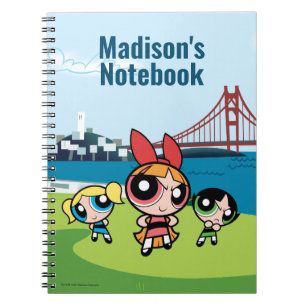 Caderno Espiral Powerpuff Girls Super Fierce