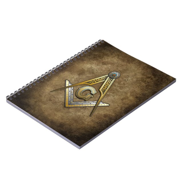 Caderno Espiral Praça e bússolas másicas (Left Side)