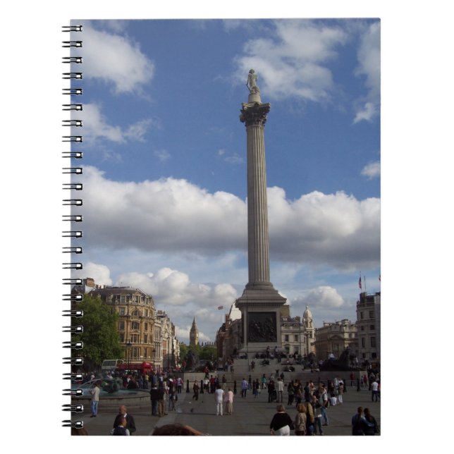 Caderno Espiral Praça Trafalgar (Frente)