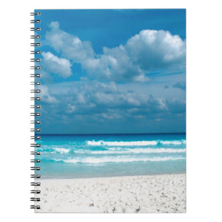 Caderno Espiral Praia Caribbeanbeach