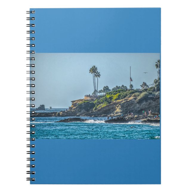 Caderno Espiral Praia de Laguna  (Frente)