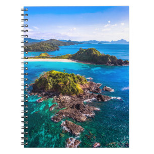 Caderno Espiral Praias Tropicais Filipinas El Nido