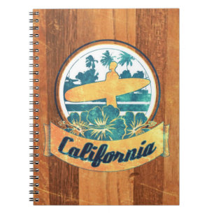 Caderno Espiral Prancha de Califórnia