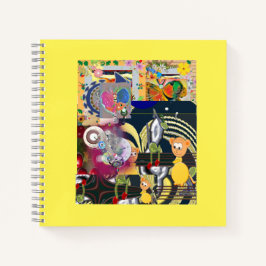 Caderno Espiral Praticando Escrita à Mão Alfabeto