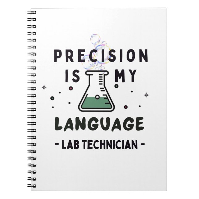 Caderno Espiral Precision is My Language – Detail-Driven Pro (Frente)