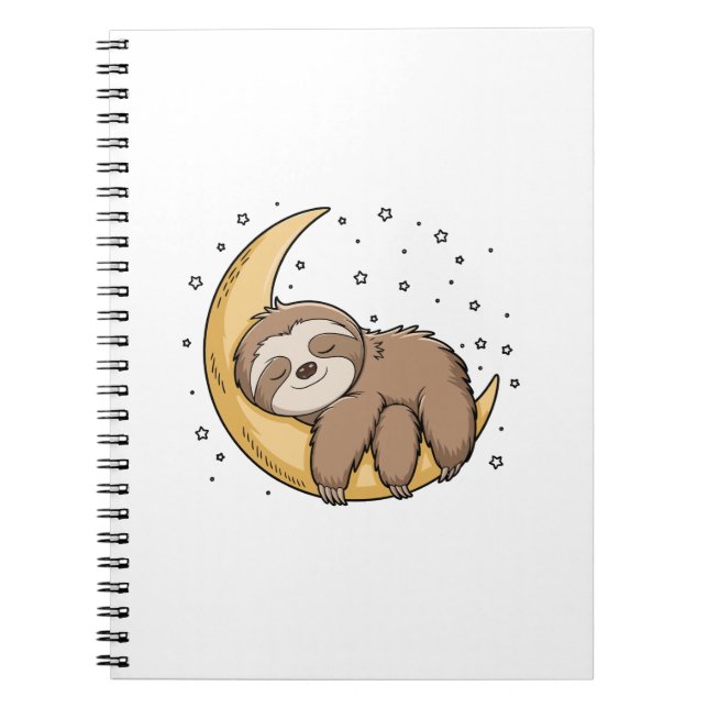 Caderno Espiral Preciso De Mais Sono (Frente)
