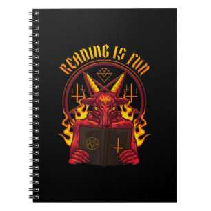 Caderno Espiral Prêmio Satânico de Caprino Pagão