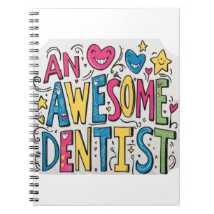 Caderno Espiral Presente de agradecimento ao dentista