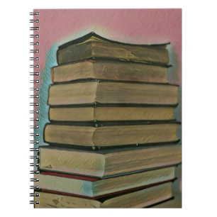 Caderno Espiral Presente de amante de livros