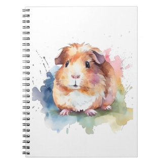Caderno Espiral Presente de Arte por Aquarela em Guiné