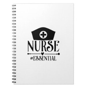 Caderno Espiral Presente de Enfermeira Enfermeira Essencial