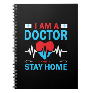 Caderno Espiral Presente de Enfermeira   Enfermeira Não Posso Fica