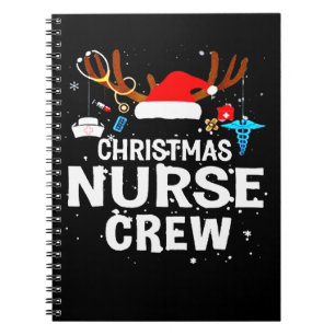 Caderno Espiral Presente de Enfermeira Enfermeiro de Natal com P