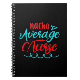 Caderno Espiral Presente de Enfermeira | Enfermeiro médio de Nacho