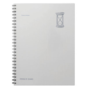 Caderno Espiral Presente de Estudo Focado para Estudante Noturno d