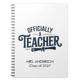Caderno Espiral Presente de Graduação Personalizado Oficialmente P
