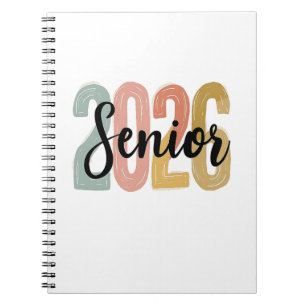 Caderno Espiral Presente de Graduação Senior 2026 Graduação 2026