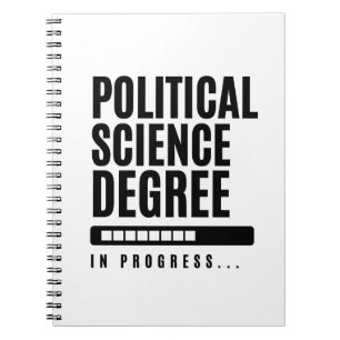 Caderno Espiral Presente de Grau de Ciência Política