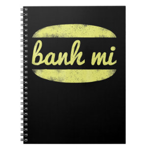 Caderno Espiral Presente de Humor de Chef de Banh Mi para Amantes