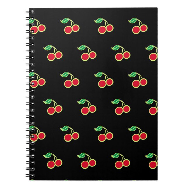 Caderno Espiral Presente de notebook para Diário da Escola Retro d (Frente)