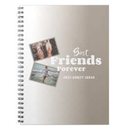 Caderno Espiral Presente de tendências para melhores amigos