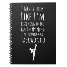 Presente Divertido Para Amante de Taekwondo Humor