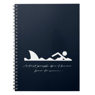 Caderno Espiral Presente engraçado do amante do sarcasmo do