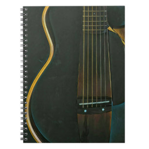 Caderno Espiral Presente guitarrista latino