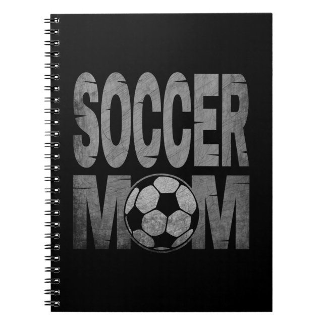 CADERNO ESPIRAL PRESENTE PARA MÃE FUTEBOLISTA (Frente)