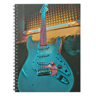 Caderno Espiral Presente para marido guitarrista