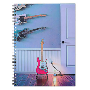 Caderno Espiral Presente para marido guitarrista