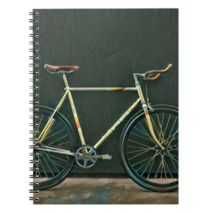 Caderno Espiral Presentes de aniversário para amantes de bicicleta