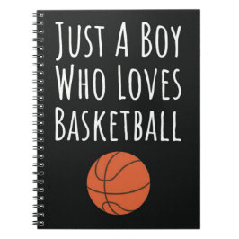 Caderno Espiral Presentes de Basquete Fofos para Bebês Meninos Jog