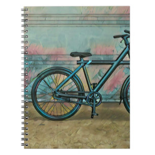 Caderno Espiral Presentes de ciclismo para pai