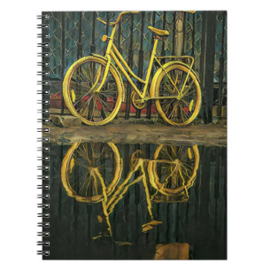 Caderno Espiral Presentes de ciclistas rodoviários