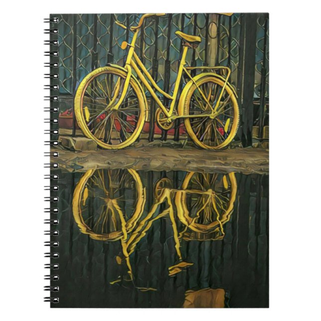 Caderno Espiral Presentes de ciclistas rodoviários (Frente)