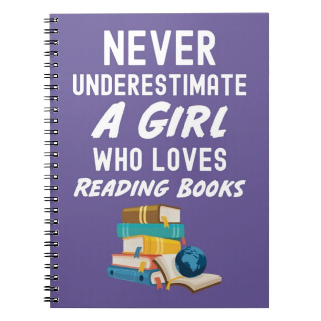 Caderno Espiral Presentes de Livros Cor-de-Rosa Fofos para Bebês M (Frente)