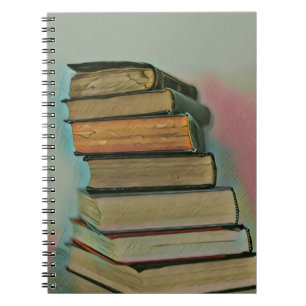 Caderno Espiral Presentes de luxo para amantes de livros
